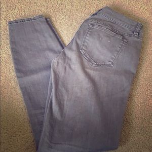 J Crew Gray Toothpick Skinny Jeans Size 25